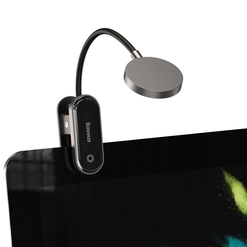 Baseus  Comfort Mini Clip Lamp Gray