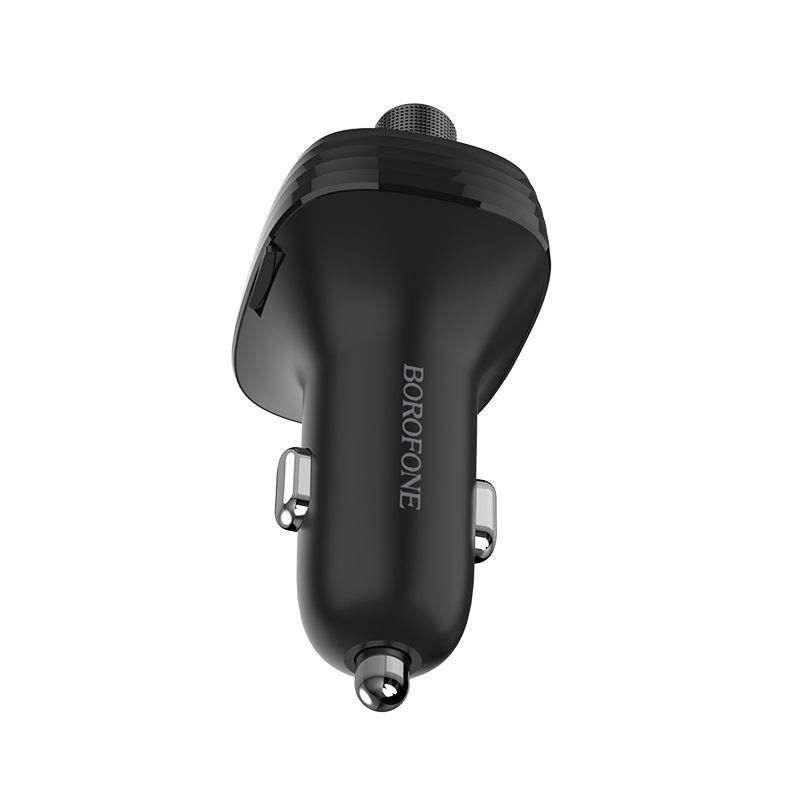 BOROFONE BZ12 2.4A + 2.4A Car Charger Black