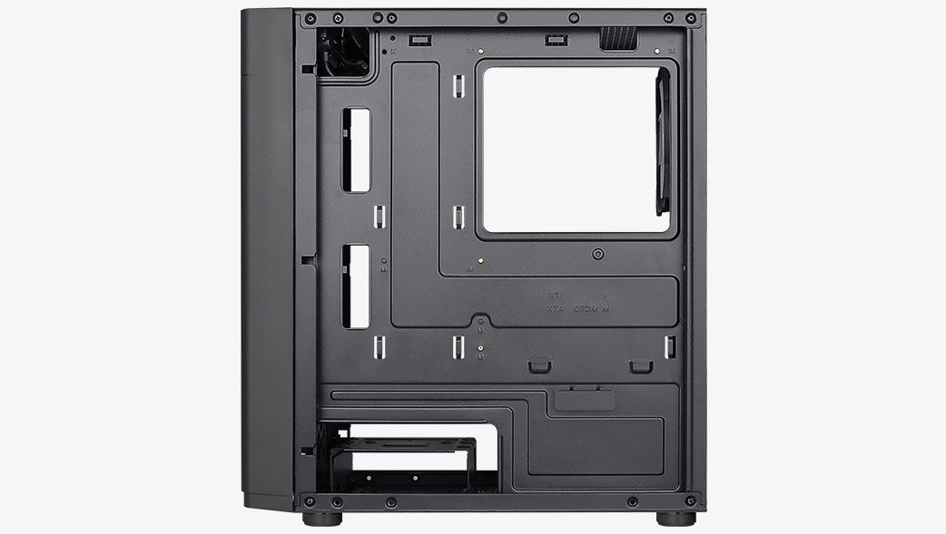 Aerocool Hexform-G-BK-V2 RGB Tempered Glass Black