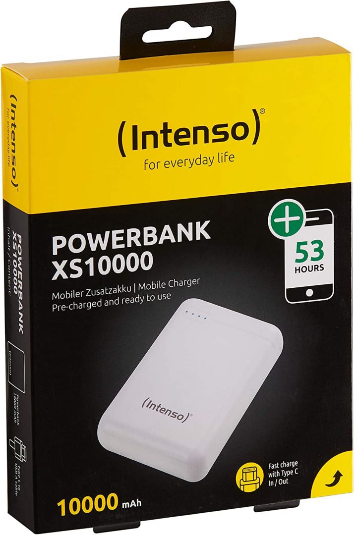 Intenso XS10000 10000mAh PowerBank White
