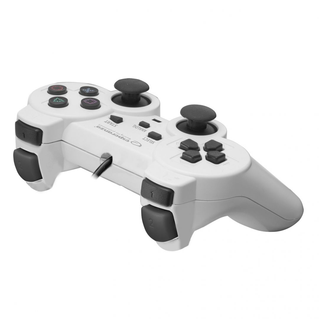 Esperanza Corsair USB Gamepad PC2/PS3/PC White/Black