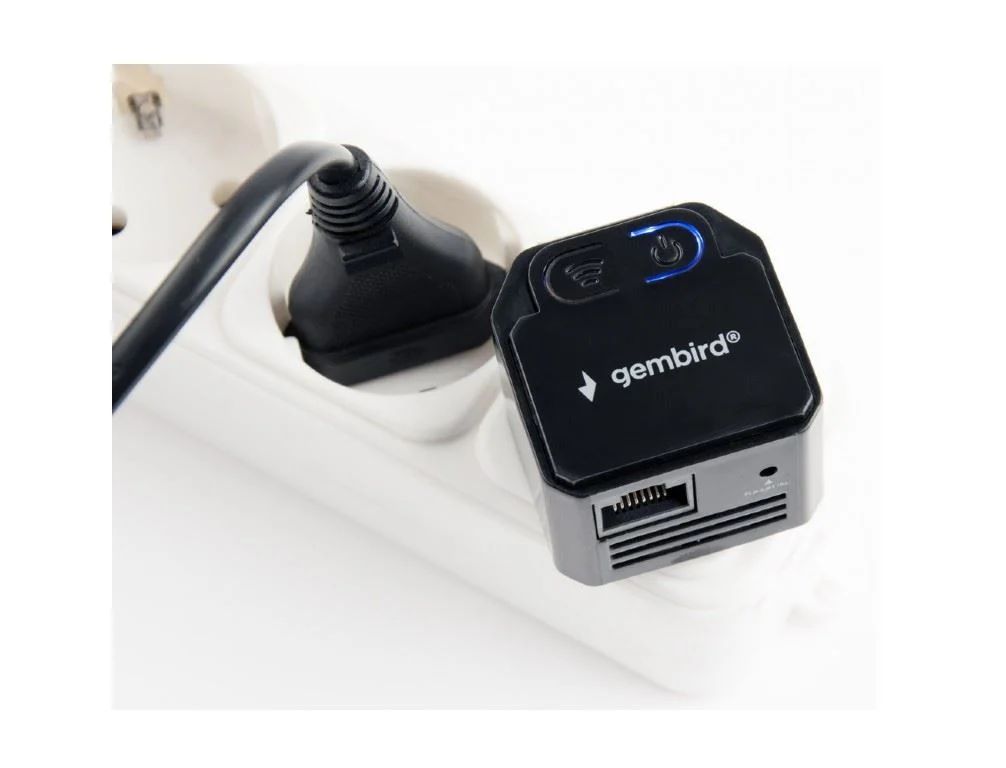 Gembird Wifi Repeater 300Mbps Black