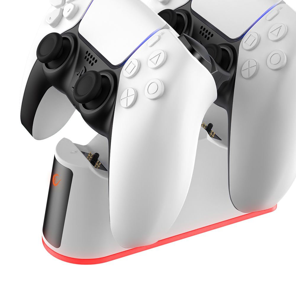 Rampage RP-PS5 PS5 Dual Charge Stations White