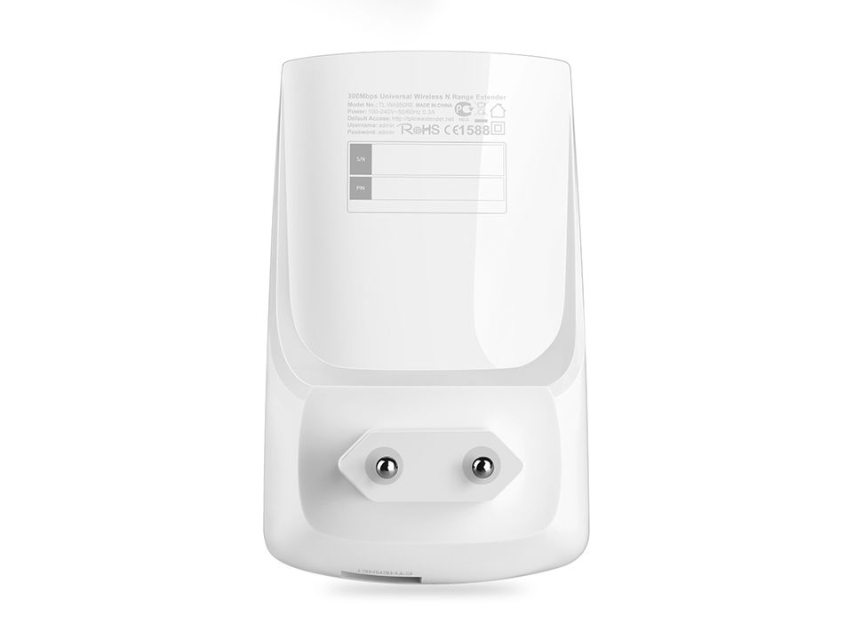 TP-Link TL-WA850RE V6 300Mbps Wi-Fi Range Extender White