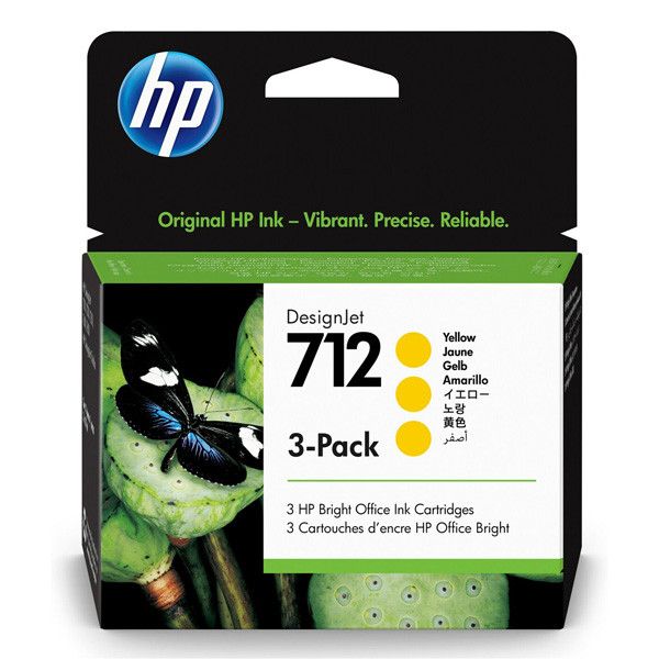 HP 712 Yellow tintapatroncsomag