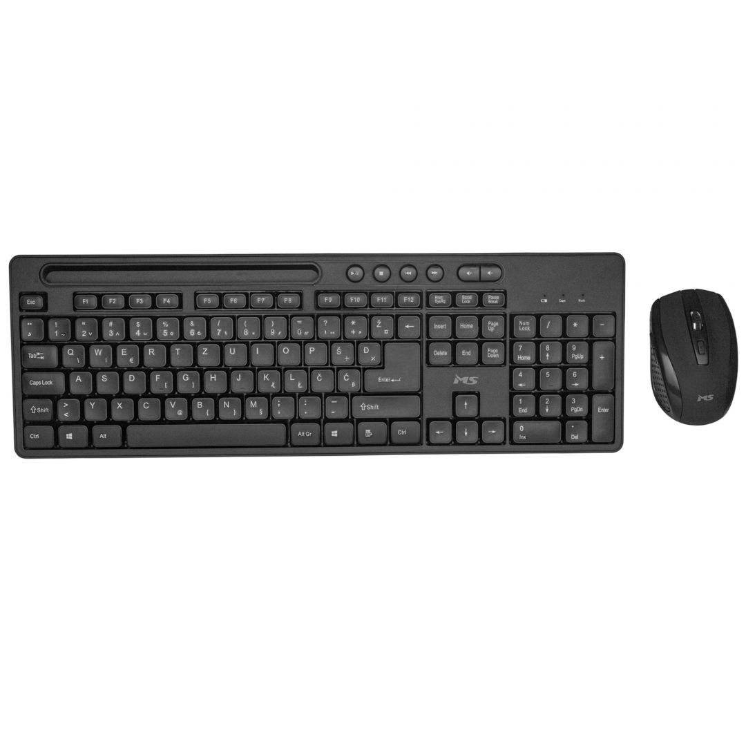 MS Alpha M310 Wireless keyboard and mouse set Black HU