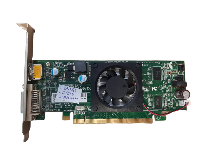 AMD Radeon HD 7450 1GB 64bit videókártya (DVI + Display port)