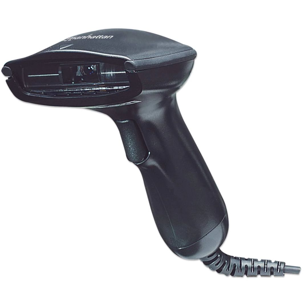 Manhattan Long Range CCD Barcode Scanner Black