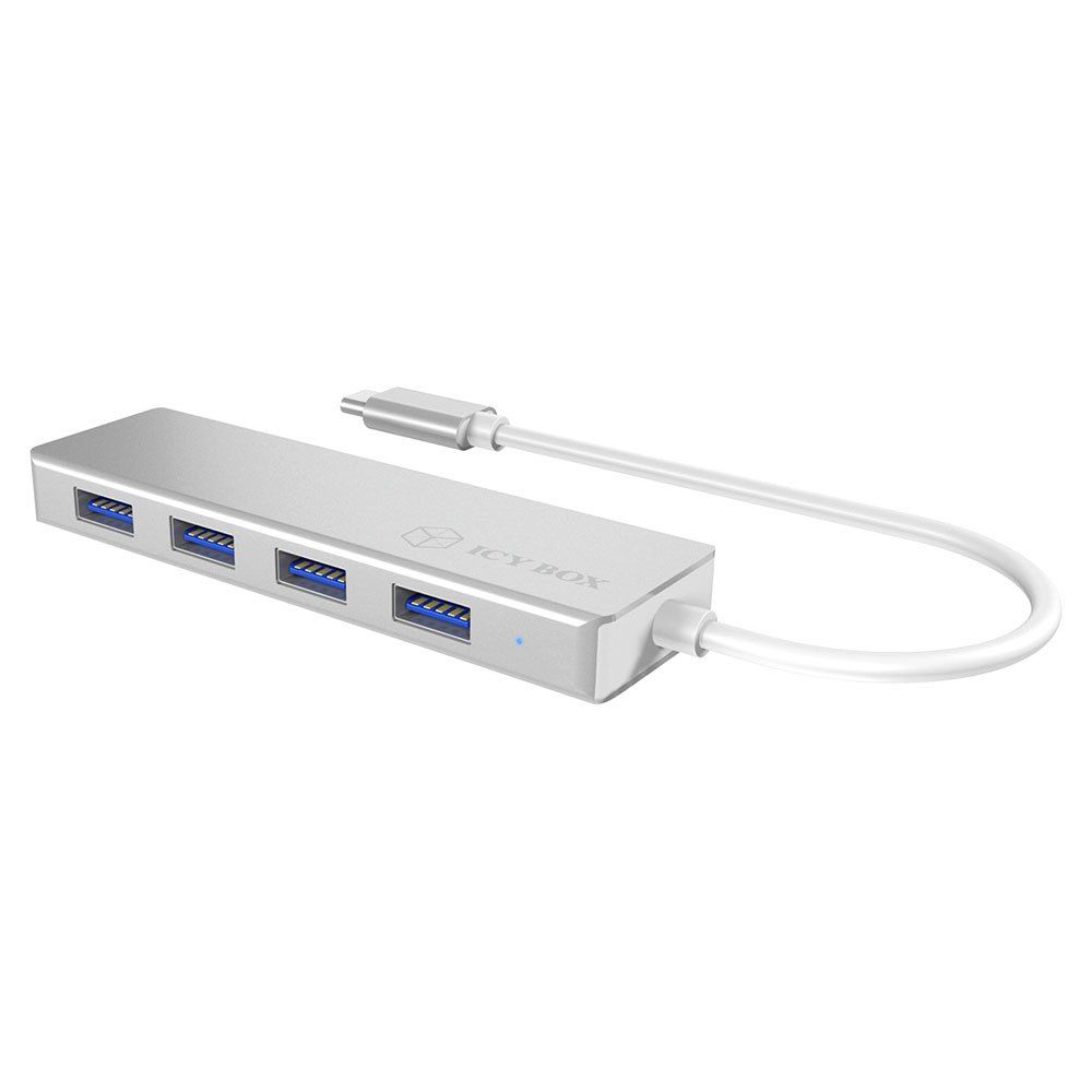 Raidsonic Icy Box IB-HUB1425-C3 4-Portos USB3.0 HUB Silver