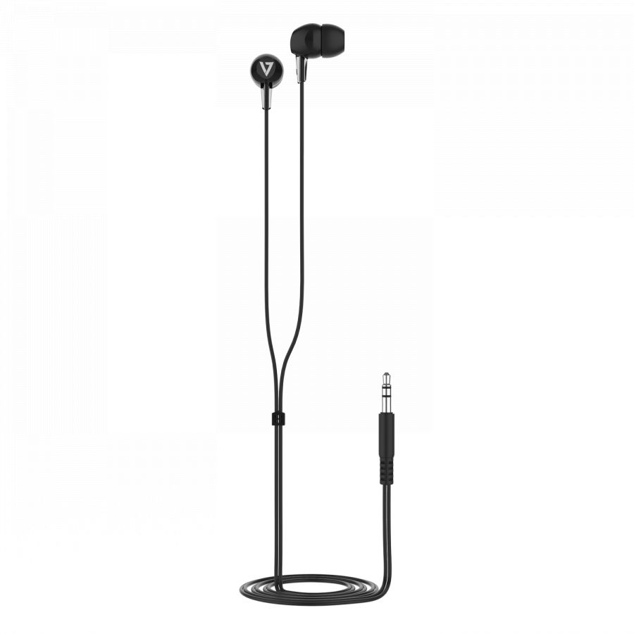 V7 HA200 3.5mm Noise Isolating Stereo Earbuds