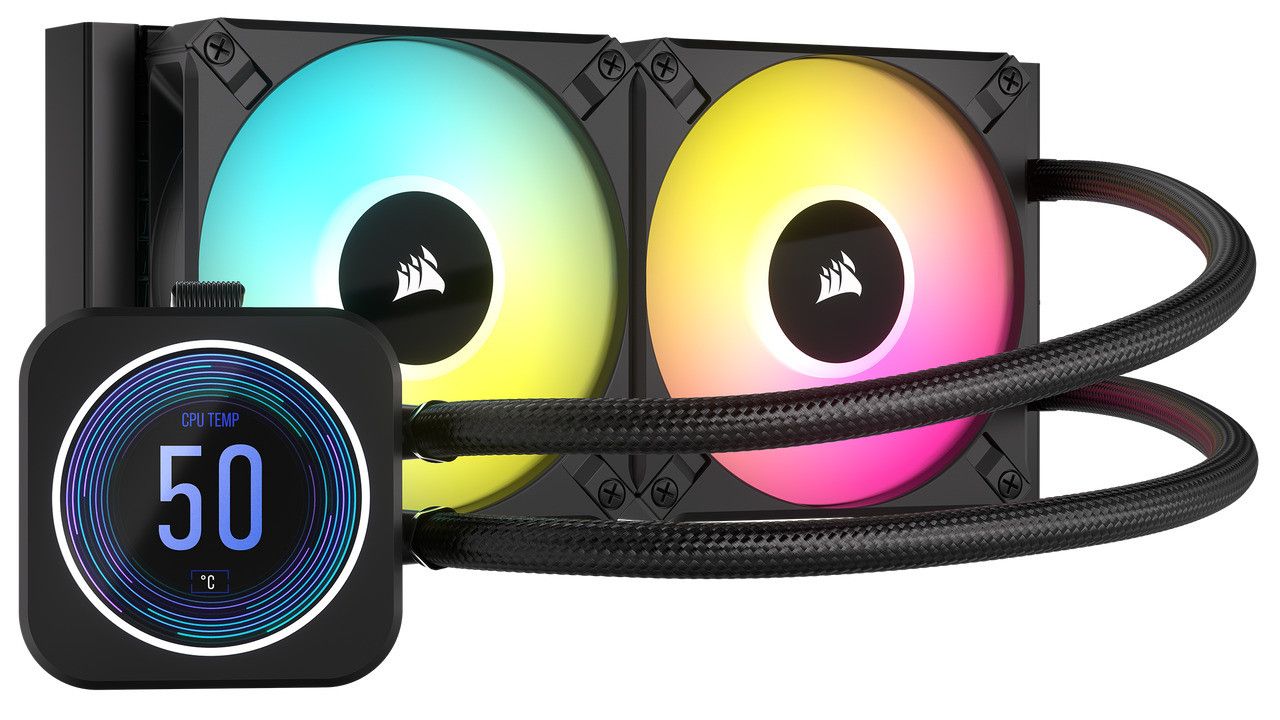 Corsair iCUE H100i ELITE LCD XT Display Liquid CPU Cooler