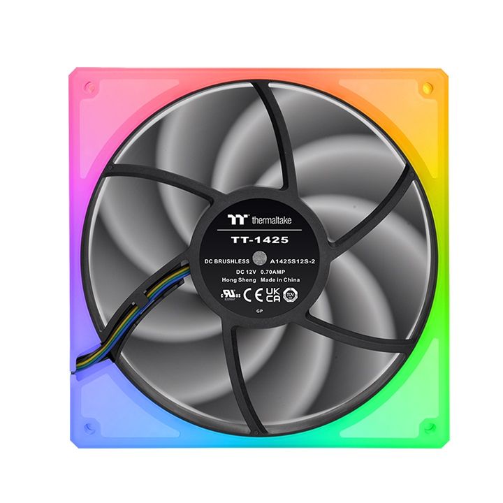 Thermaltake TOUGHFAN 14 RGB High Static Pressure Radiator Fan (3-Fan Pack)