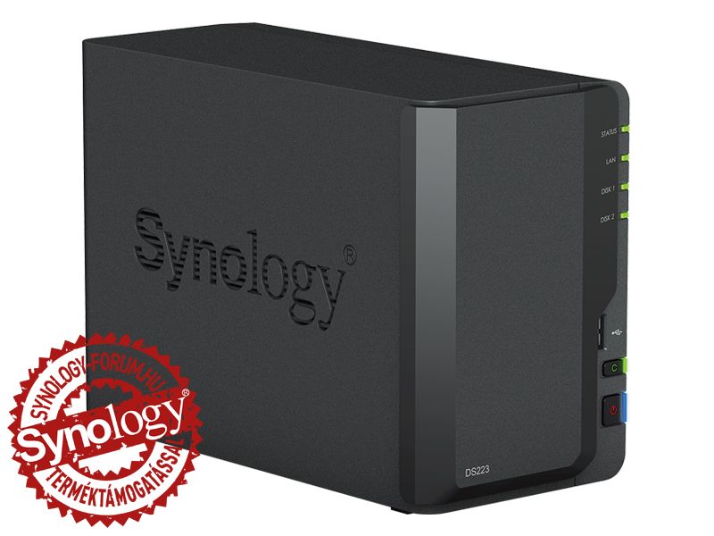 Synology NAS DS223 (2GB) (2HDD) HU