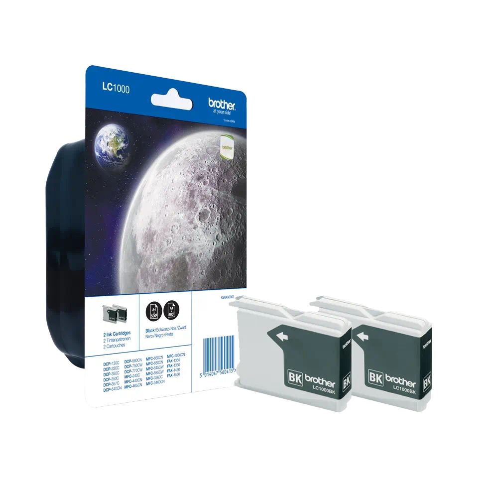 Brother LC1000BK Black tintapatron csomag
