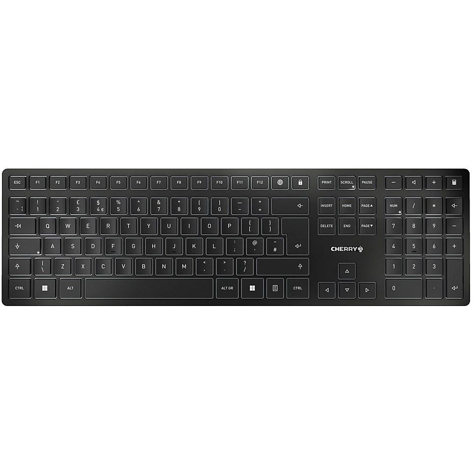 Cherry KW 9100 Slim wireless billentyűzet + egér Black UK