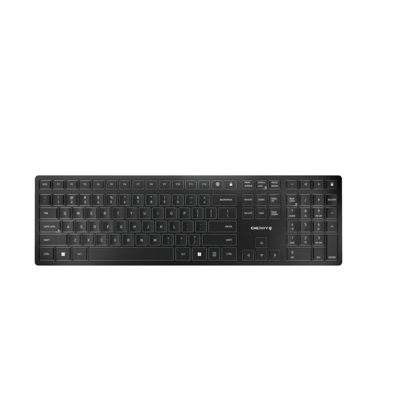Cherry KW 9100 Slim wireless billentyűzet + egér Black US