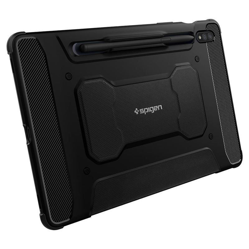 Spigen Rugged Armor Pro, black - Samsung Galaxy Tab S7/S8