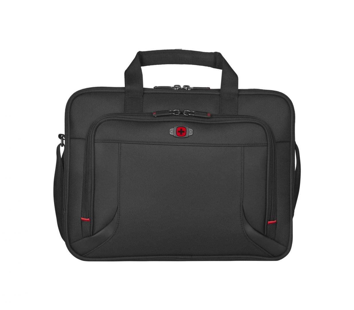 Wenger Prospectus Laptop Briefcase with Tablet Pocket 16"  Black