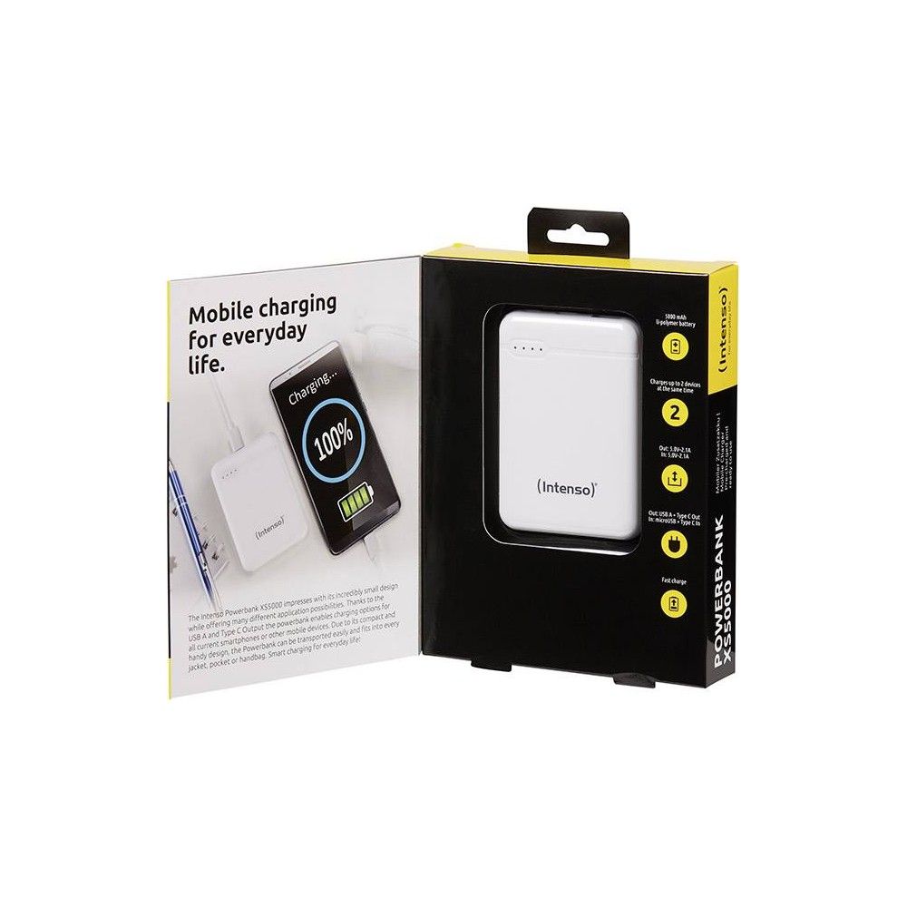 Intenso XS5000 5000mAh PowerBank White