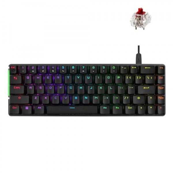 Asus ROG Falchion ACE Mechanical Red Switch RGB Keyboard Black HU