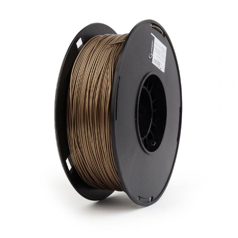 Gembird 3DP-PLA+1.75-02-GL Filament PLA-plus Gold Metal 1.75mm 1kg