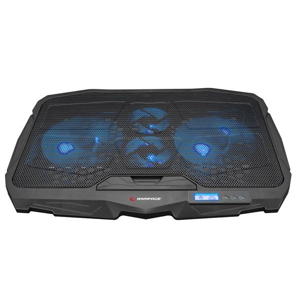 Rampage AD-RC4 Notebook hűtőpad 17" Blue