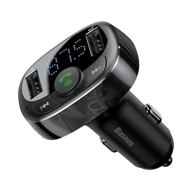 Baseus CCTM-01 4in1 Bluetooth FM Transmitter Black