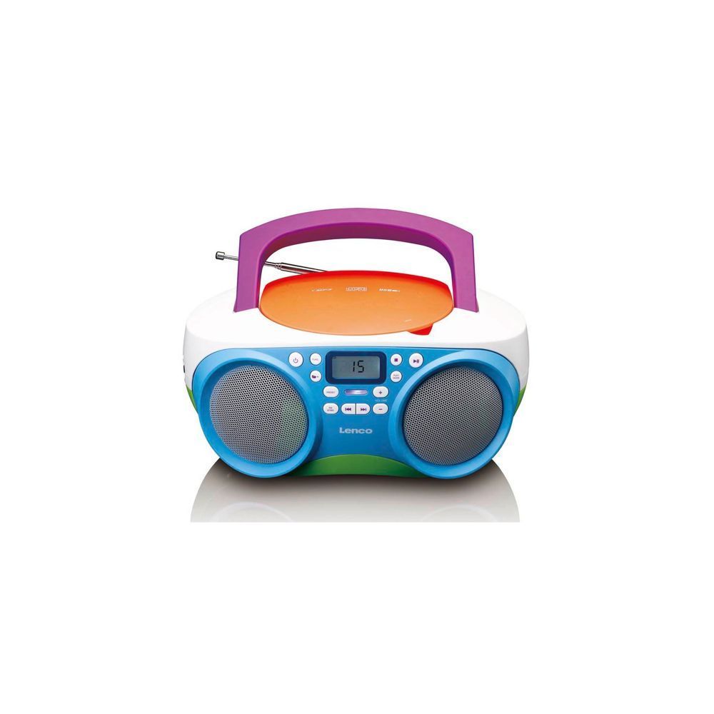 Lenco SCD-41 Hordozható Rádió Color