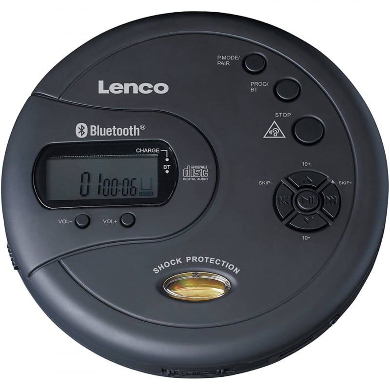 Lenco CD-300 MP3 Bluetooth player Black
