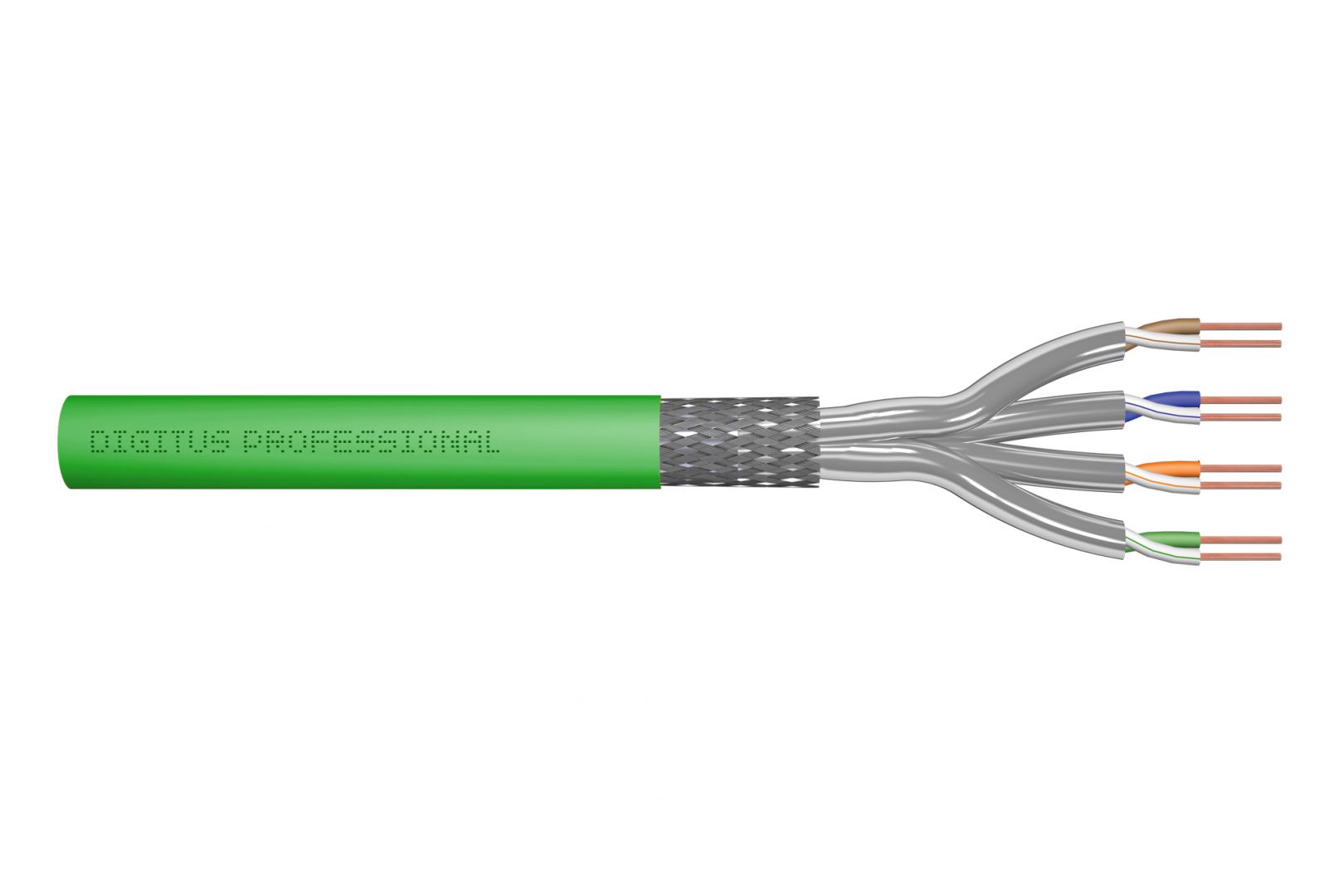 Digitus CAT8.2 S-FTP Installation Cable 100m Green