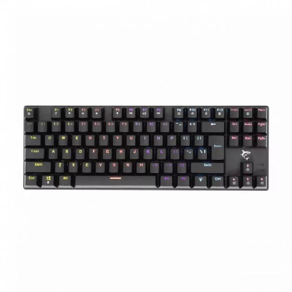 White Shark GK-2106B Commandos Red Switch Mechanical Gaming keyboard Black US