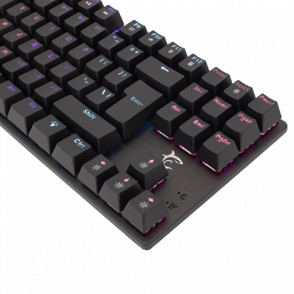 White Shark GK-2106B Commandos Red Switch Mechanical Gaming keyboard Black US