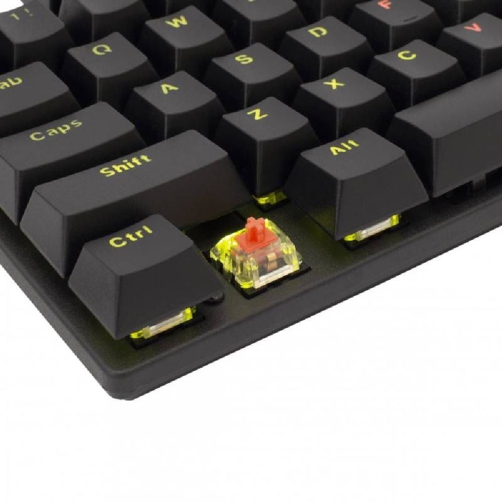 White Shark GK-2106B Commandos Red Switch Mechanical Gaming keyboard Black US