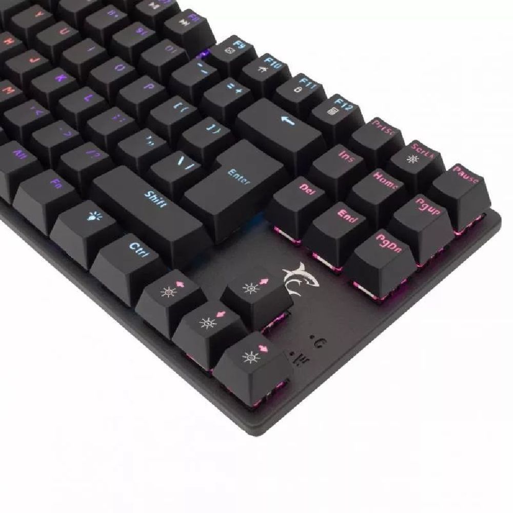 White Shark GK-2106B Commandos Red Switch Mechanical Gaming keyboard Black US