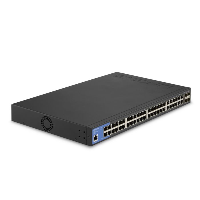 Linksys LGS352C 48-Port Managed Gigabit Ethernet PoE+ Switch