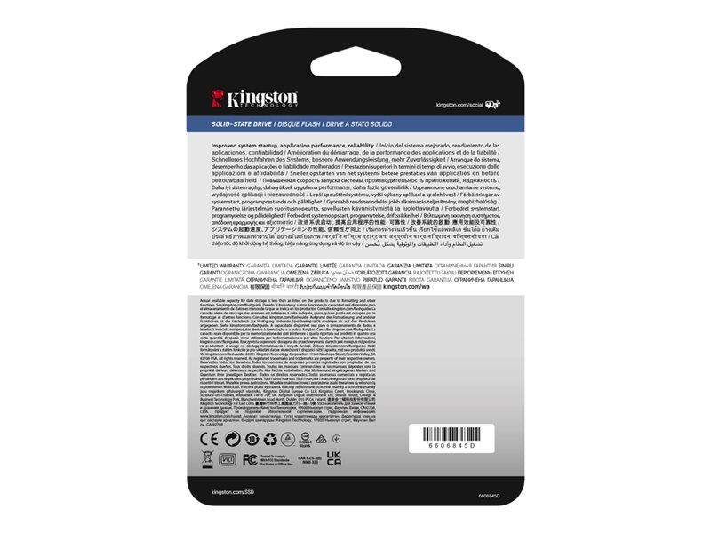 Kingston 1,92TB 2,5" SATA3 DC600M