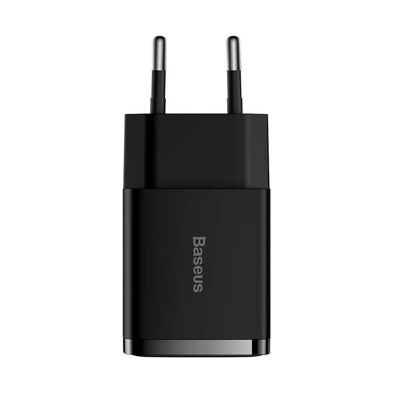 Baseus 2xUSB-A 10,5W Quick Charger Black