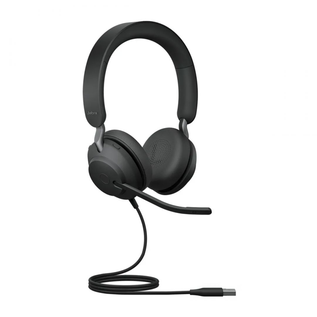 Jabra Evolve2 40 SE UC Stereo Headset Black