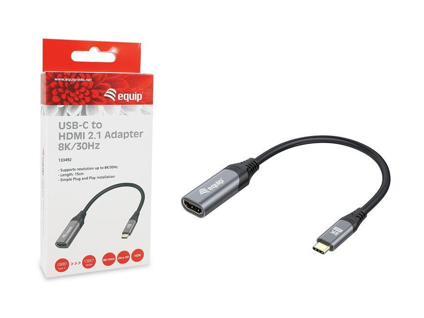 EQuip USB-C to HDMI 2.1 Adapter 8K/30Hz