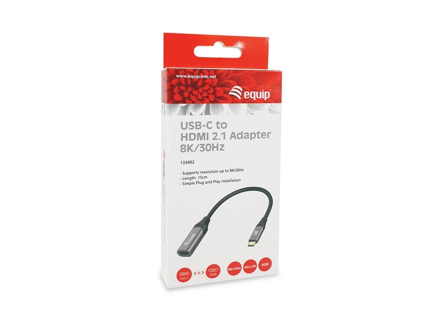 EQuip USB-C to HDMI 2.1 Adapter 8K/30Hz