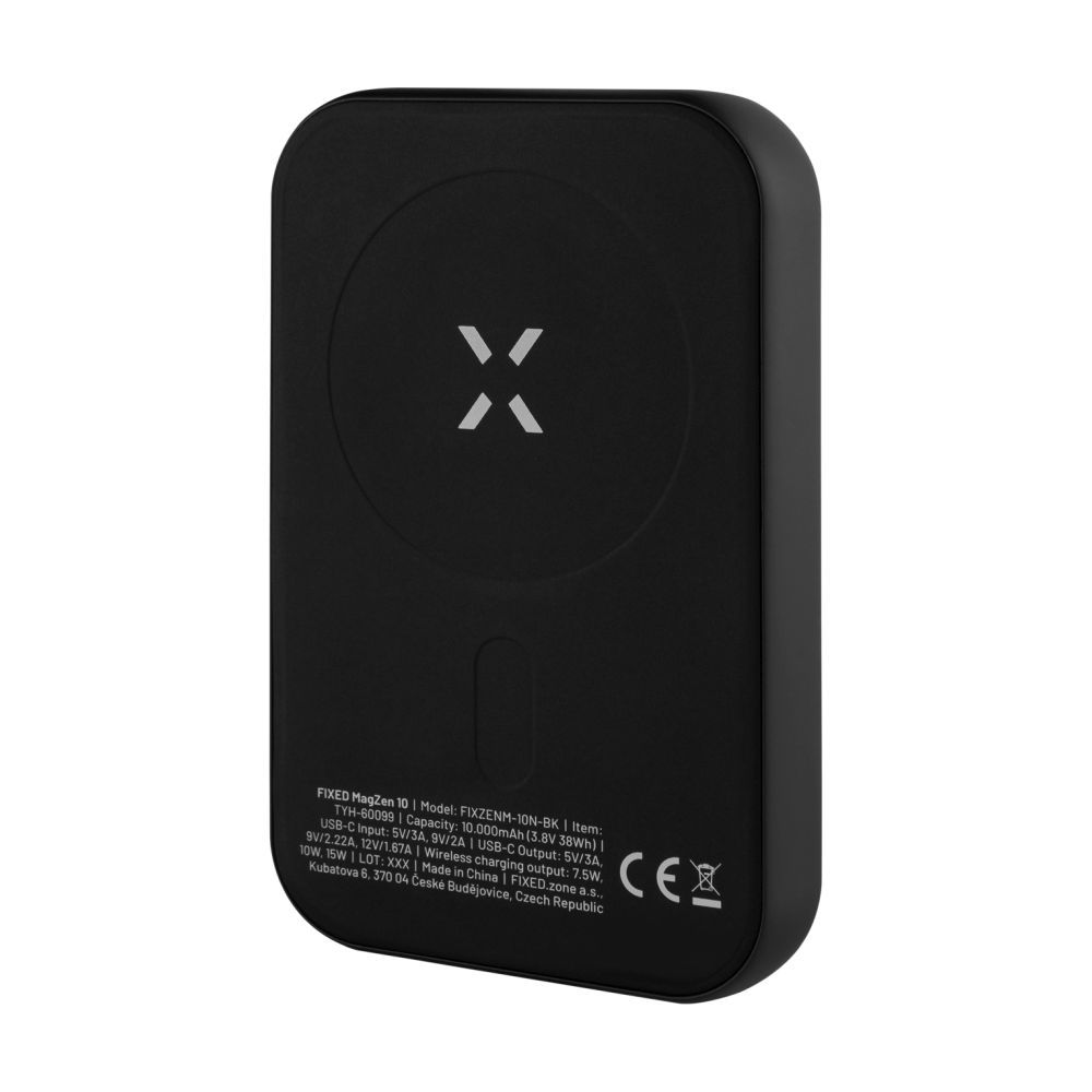 FIXED MagZen (2nd gen.), 10 000 mAh, black