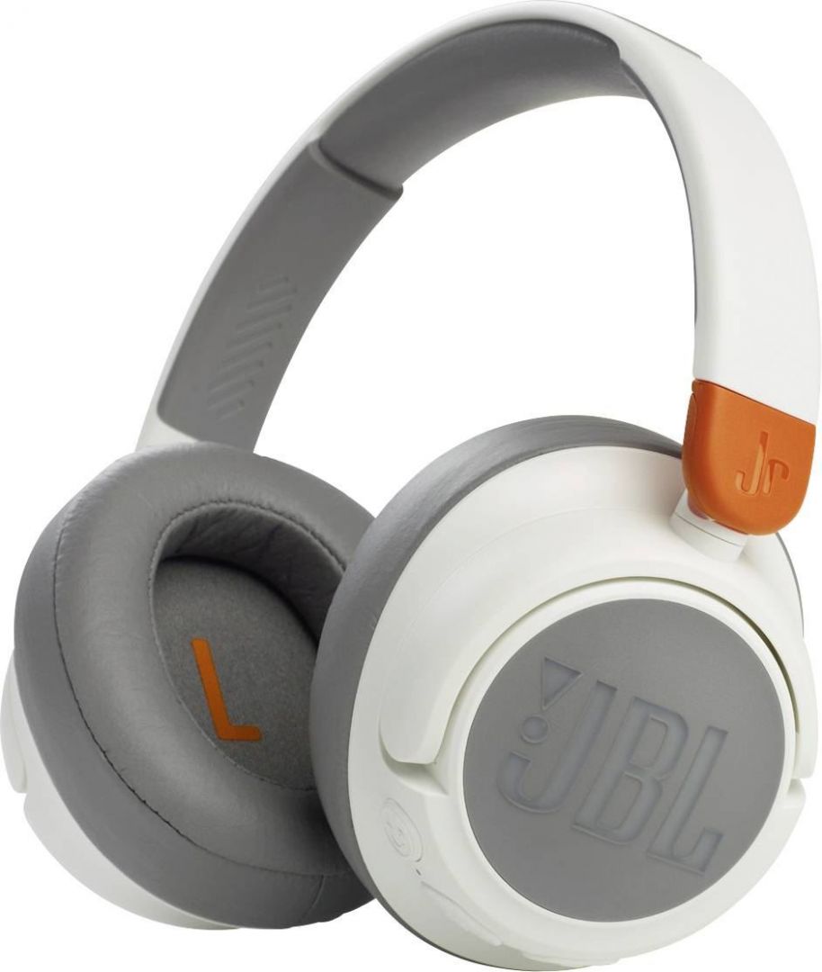 JBL Jr460NC Bluetooth Headset for Kids White/Grey