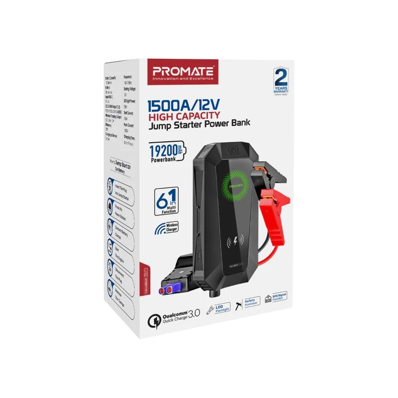 Promate HexaBolt-20 19200mAh PowerBank Black