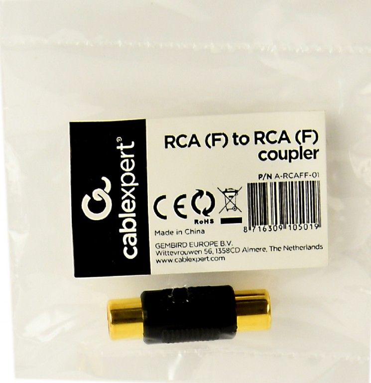 DeLock A-RCAFF-01 RCA (F) to RCA (F) coupler