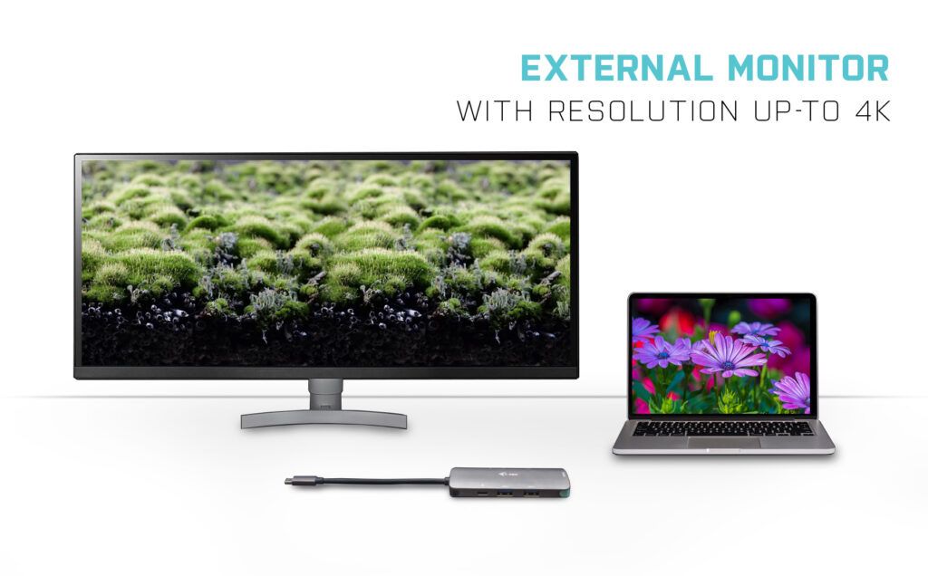 I-TEC USB-C Metal Nano Dock 4K HDMI+Power Delivery 100W Grey