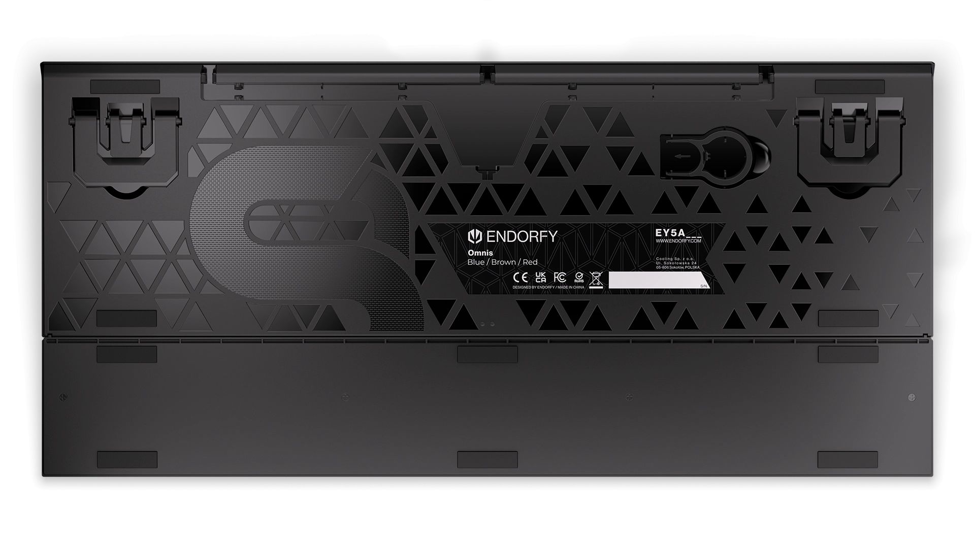 Endorfy Omnis Pudding Red Switch Mechanical Keyboard Black US