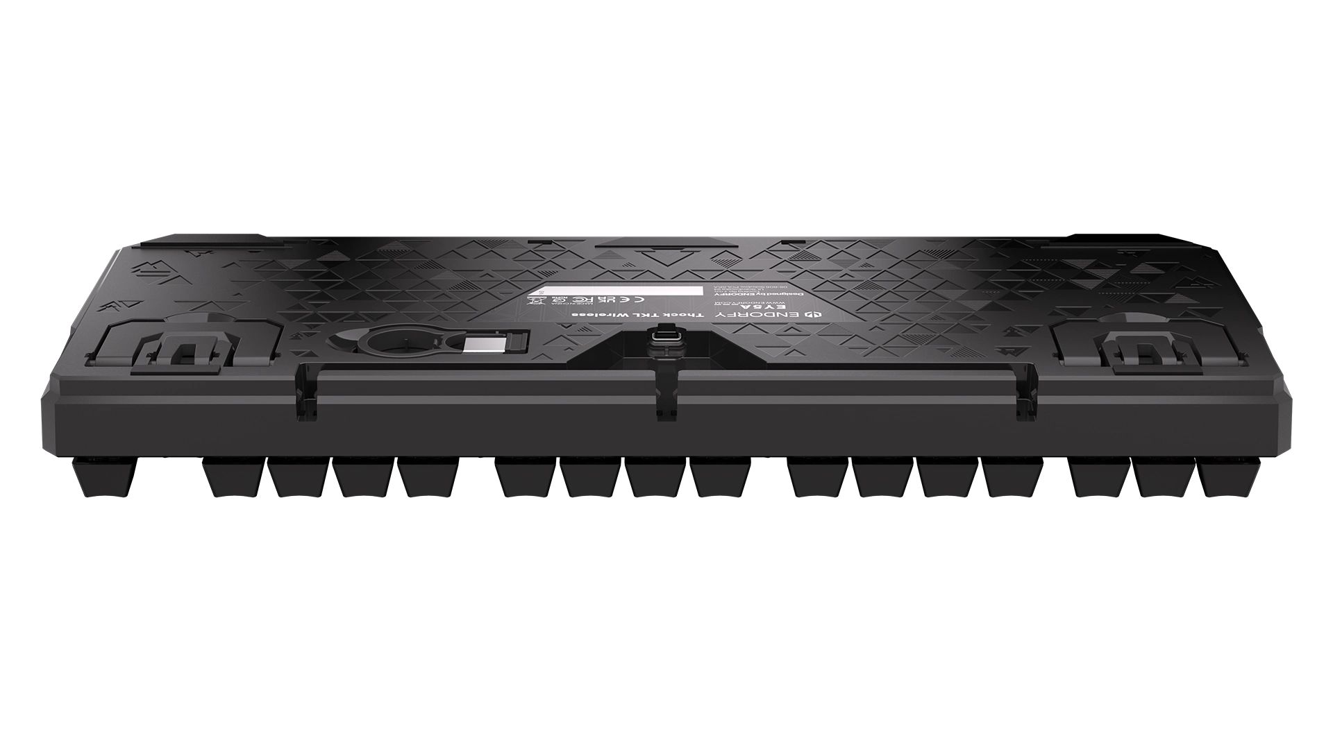 Endorfy Thock TKL Wireless Red Switch Mechanical Keyboard Black US