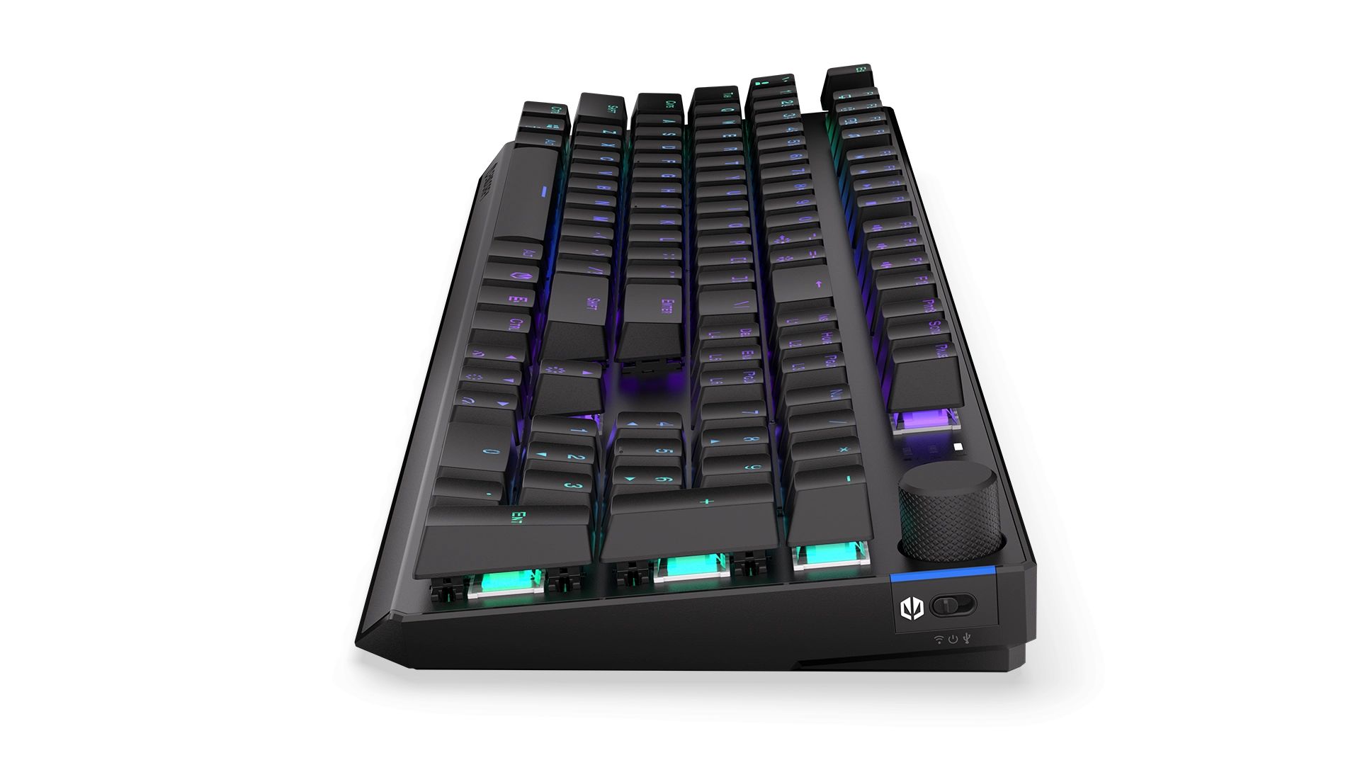 Endorfy Thock Wireless Brown Switch Mechanical Keyboard Black US