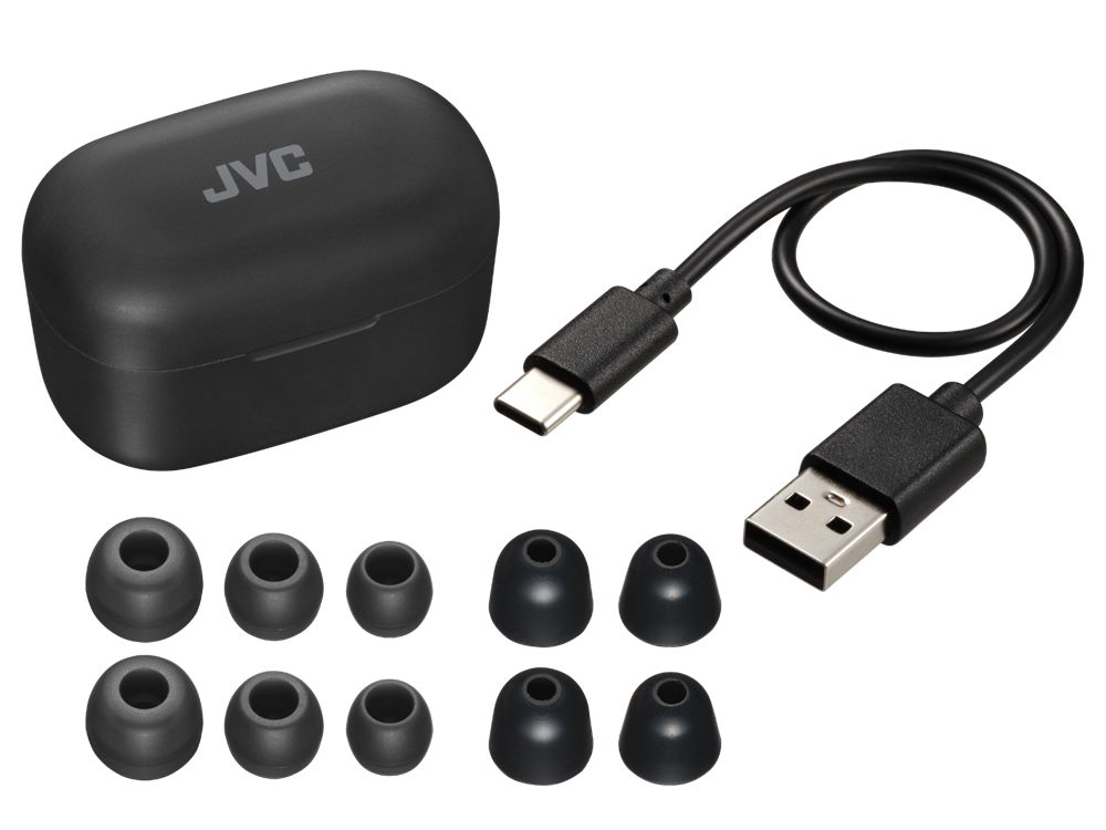JVC HA-A25T-B ANC Bluetooth Headset Black