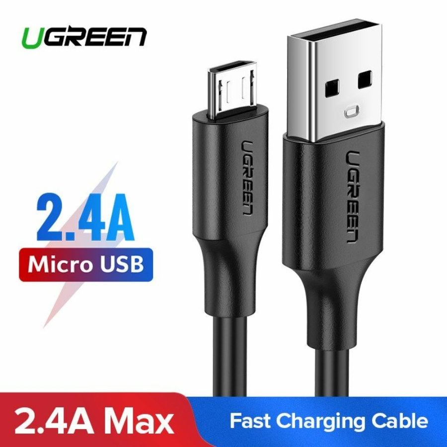 UGREEN micro USB cable 1,5m Black